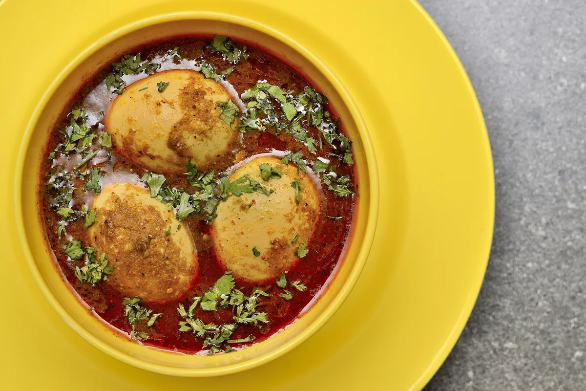 Indian food typical of Dilli